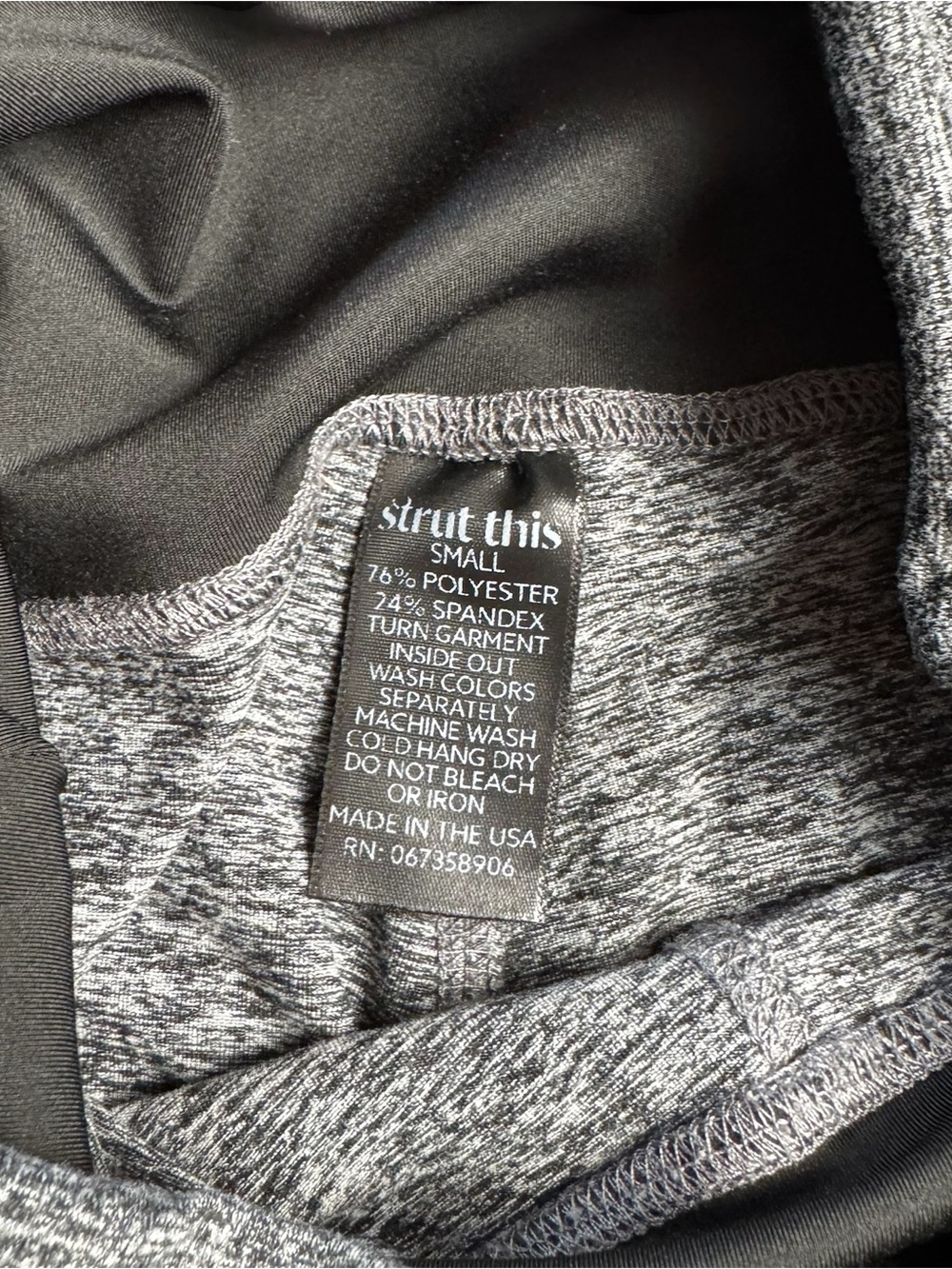 Strut-This Beau Pant in Heather Grey - Picture 5 of 7
